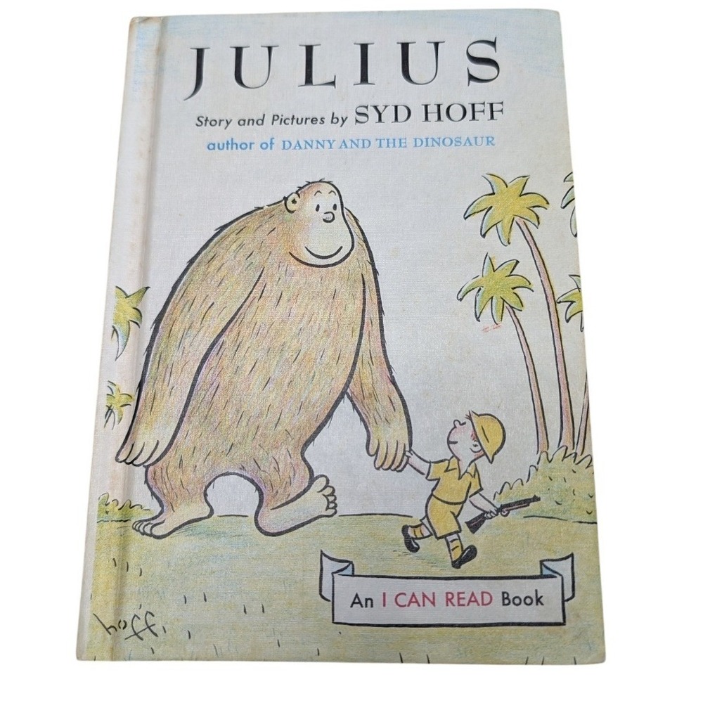 Vintage Julius Syd Hoff An I Can Read Book Childrens Hardcover Gorilla Story